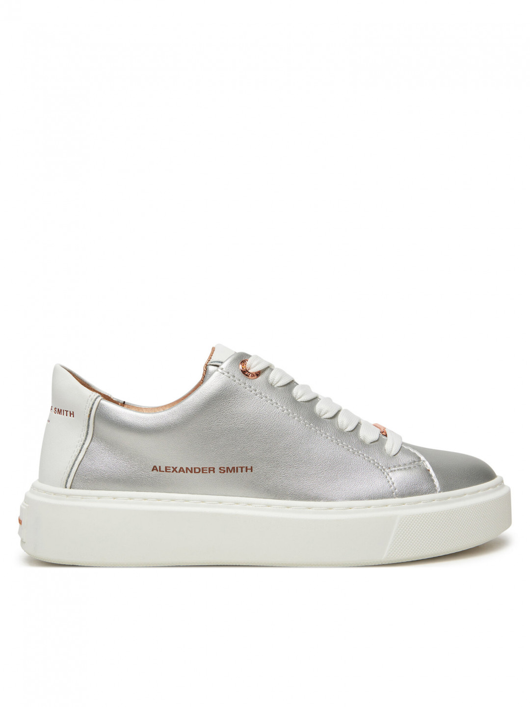 Alexander Smith Sneakersy London ALBBLDW Stříbrná